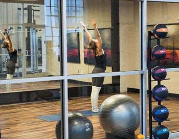 Yoga studio